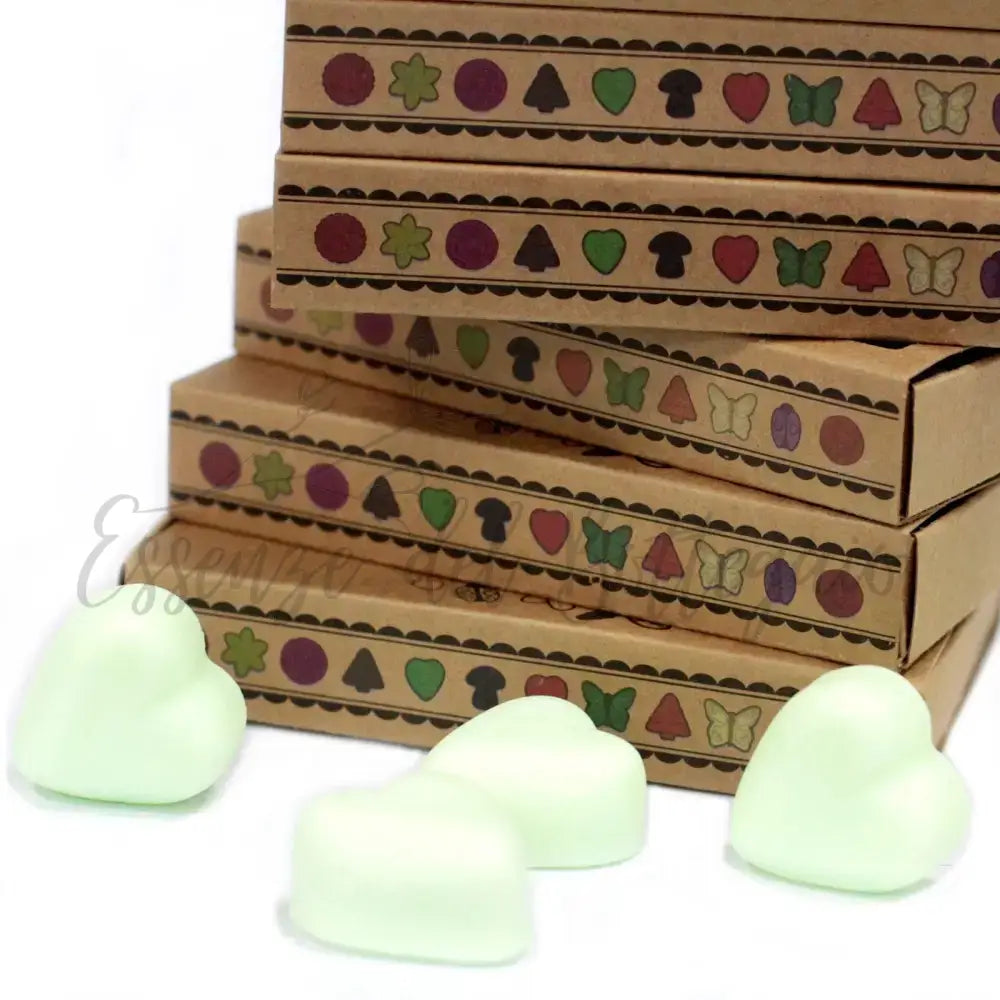Scatola da 6 Cere da Sciogliere - Menta e Mentolo - Natural Soy Wax Melts