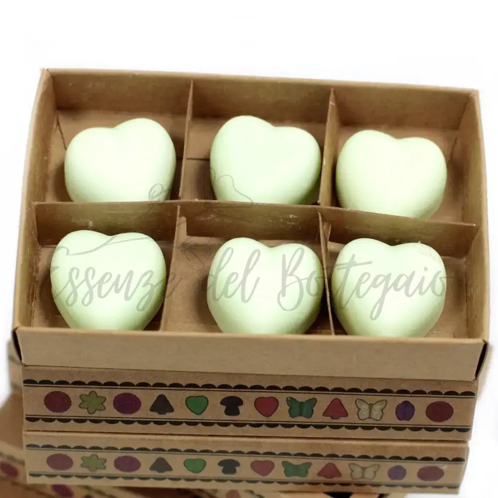 Scatola da 6 Cere da Sciogliere - Menta e Mentolo - Natural Soy Wax Melts
