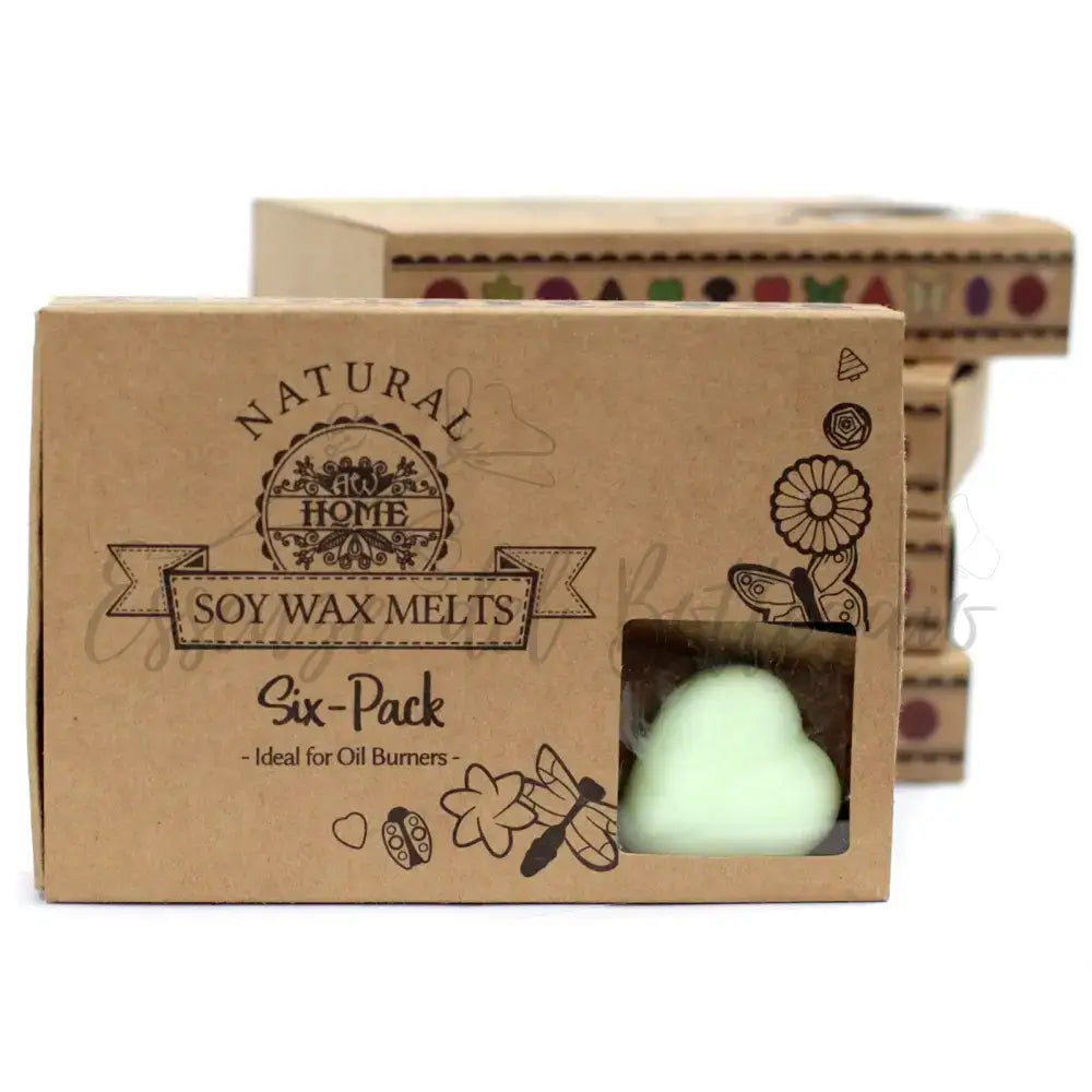 Scatola da 6 Cere da Sciogliere - Sandalo Scuro - Natural Soy Wax Melts