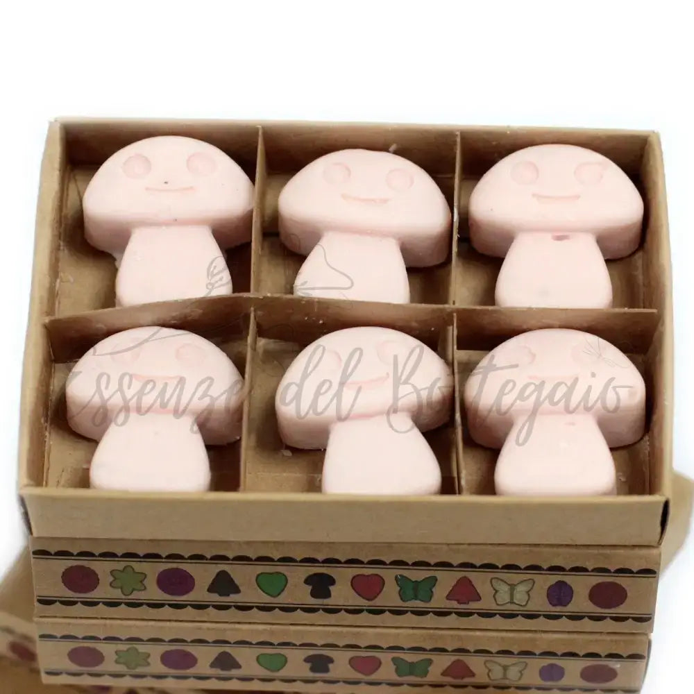 Scatola da 6 Cere da Sciogliere - Sandalo Scuro - Natural Soy Wax Melts