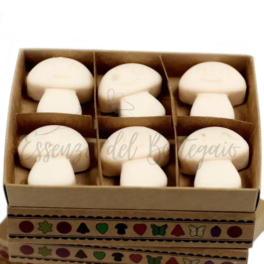 Scatola da 6 Cere da Sciogliere - Vaniglia e Noce Moscata - Natural Soy Wax Melts