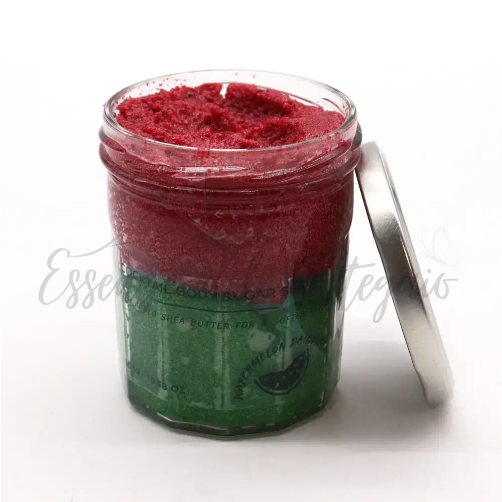 Scrub Corpo Profumato con Zucchero - Daiquiri all’anguria - Fragranced Sugar Body Scrub