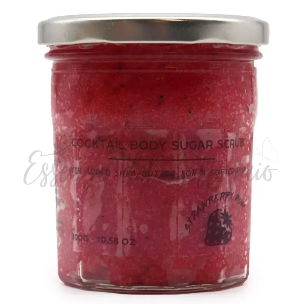 Scrub Corpo Profumato con Zucchero - Fragola - 300g - Fragranced Sugar Body Scrub