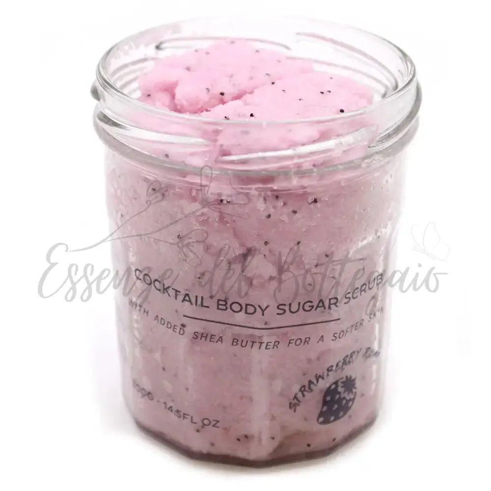 Scrub Corpo Profumato con Zucchero - Fragola - 300g - Fragranced Sugar Body Scrub