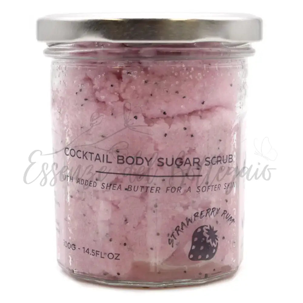 Scrub Corpo Profumato con Zucchero - Fragola - 300g - Fragranced Sugar Body Scrub