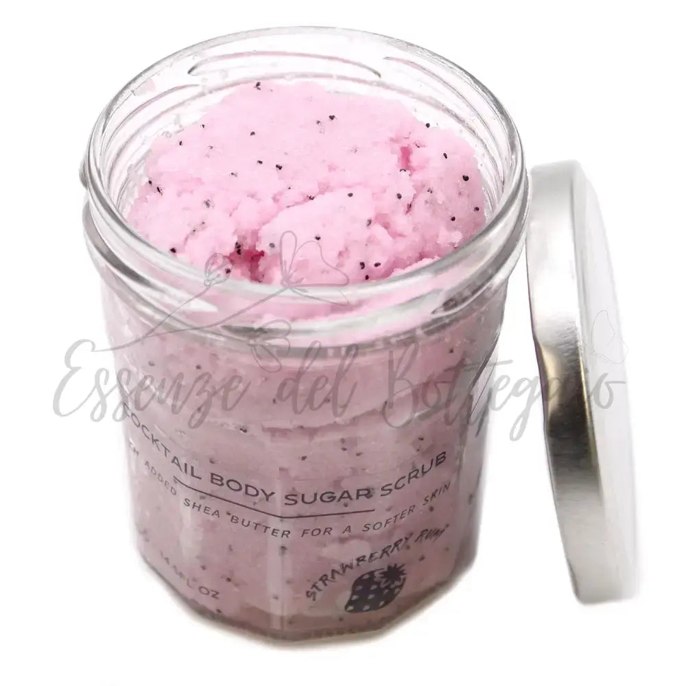 Scrub Corpo Profumato con Zucchero - Fragola - 300g - Fragranced Sugar Body Scrub