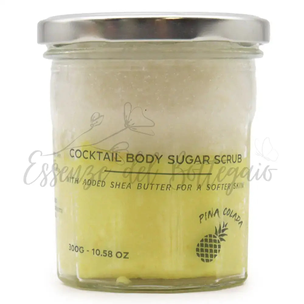 Scrub Corpo Profumato con Zucchero -Pinacolada - 300g - Fragranced Sugar Body Scrub