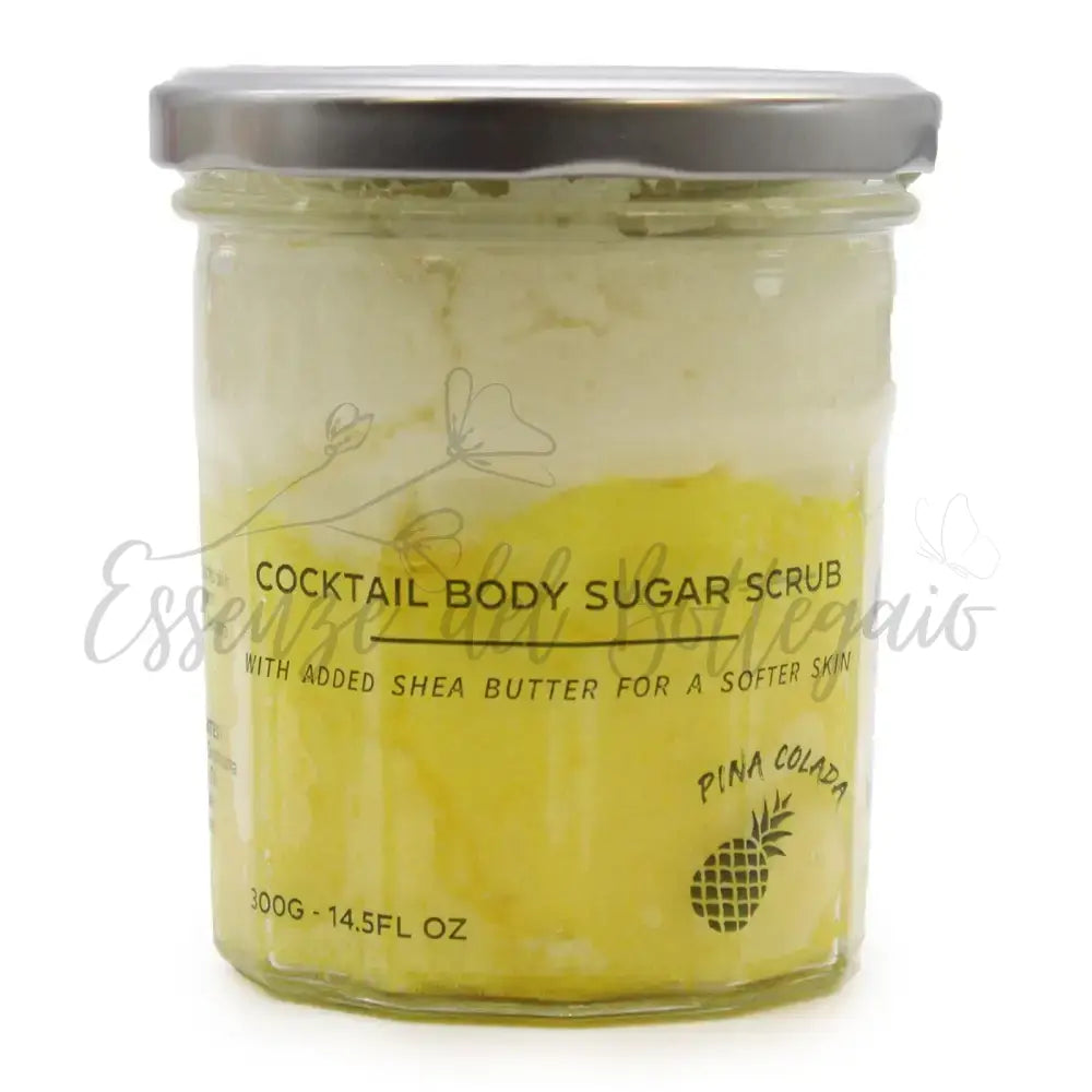 Scrub Corpo Profumato con Zucchero -Pinacolada - 300g - Fragranced Sugar Body Scrub
