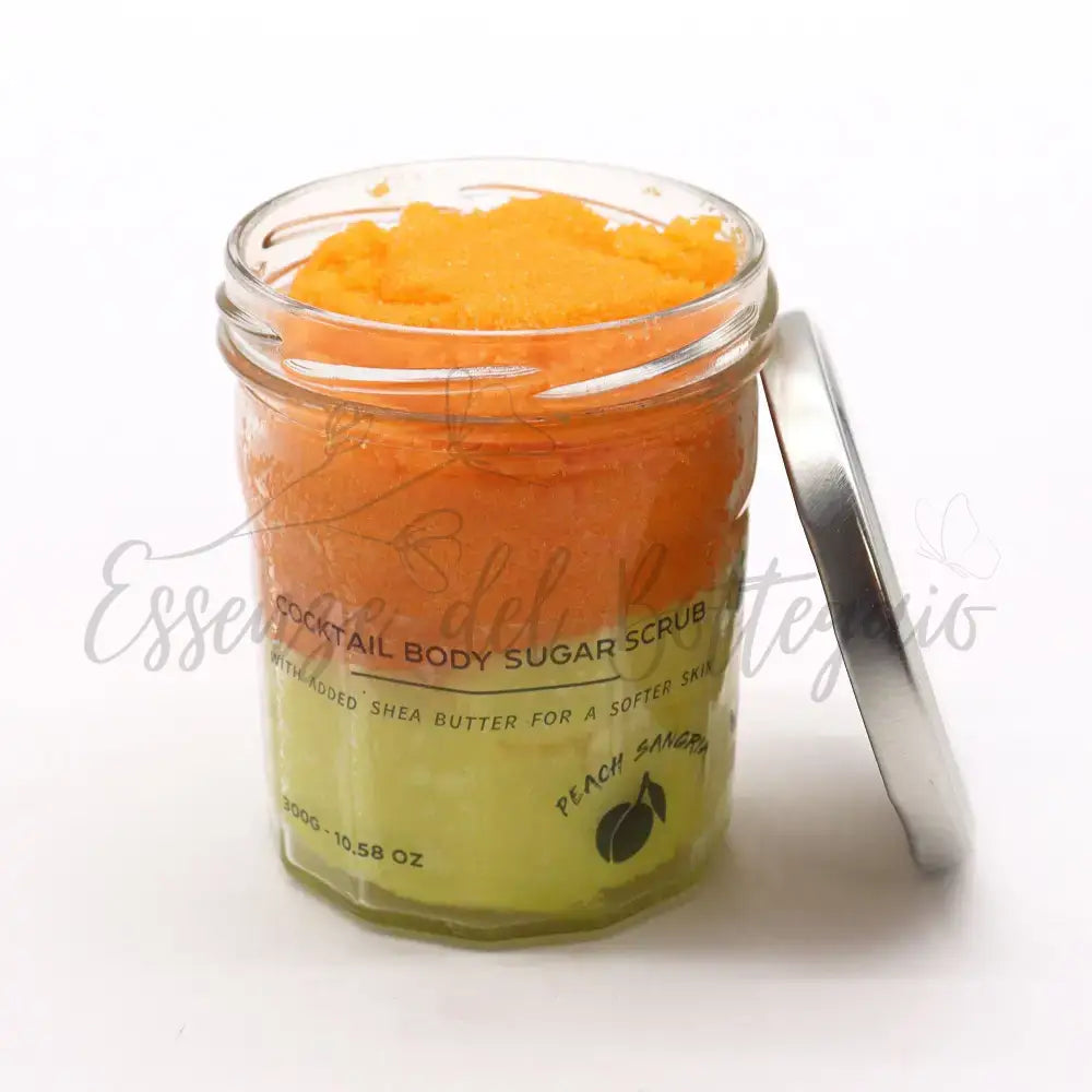 Scrub Corpo Profumato con Zucchero - Sangria alla Pesca- - Fragranced Sugar Body Scrub
