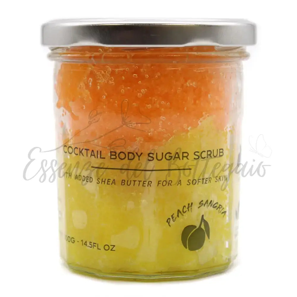 Scrub Corpo Profumato con Zucchero - Sangria alla Pesca- - Fragranced Sugar Body Scrub
