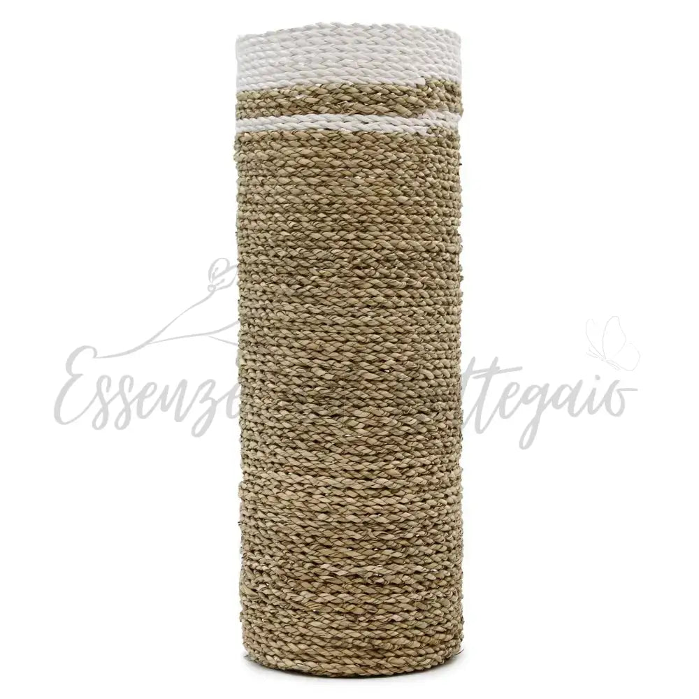 Set 2 Vasi e 2 Cestini - Alghe Marine - Seagrass Vase & Bins Set
