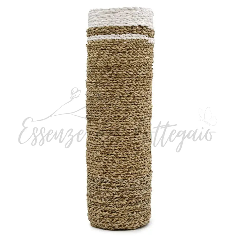 Set 2 Vasi e 2 Cestini - Alghe Marine - Seagrass Vase & Bins Set