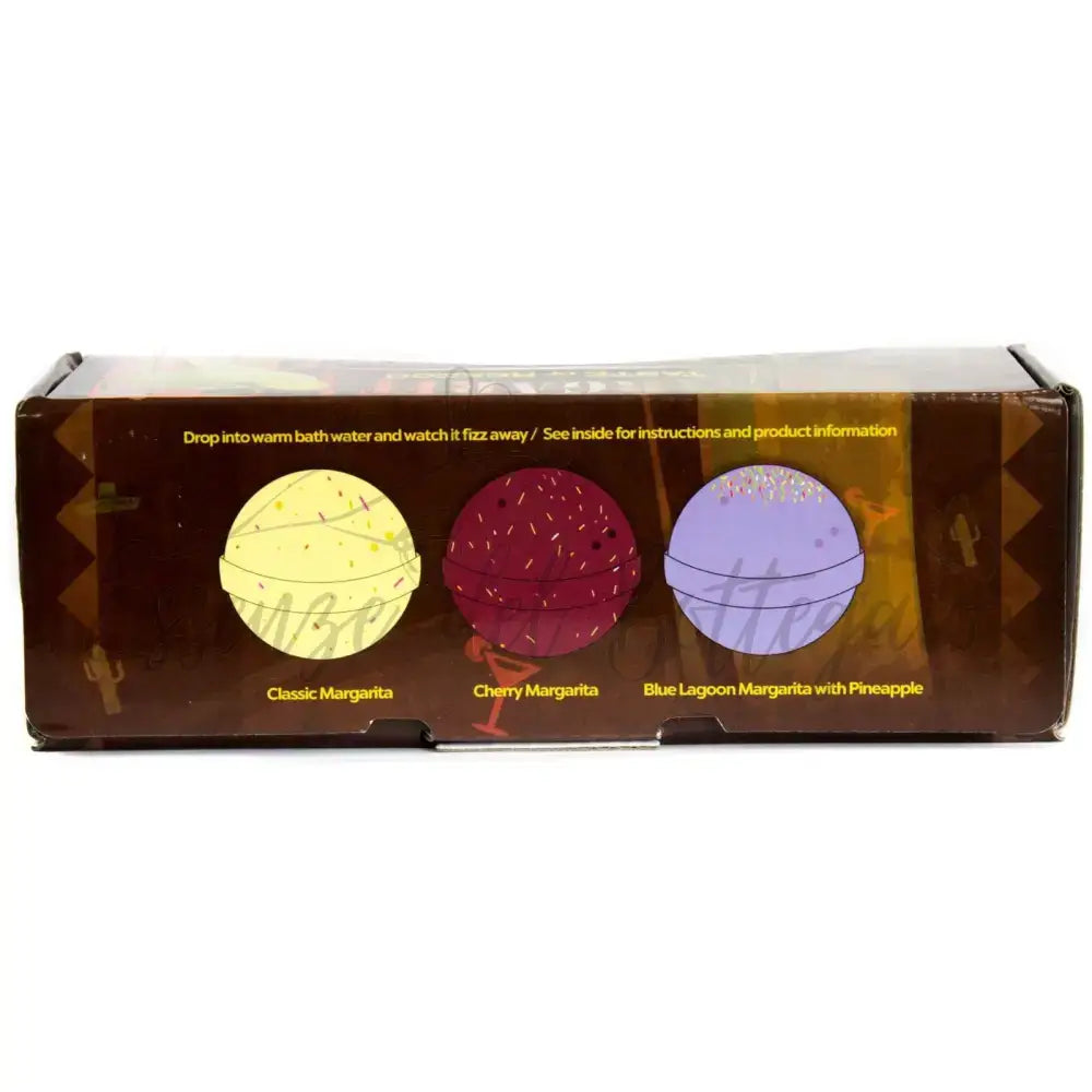 Set di 3 Frizzanti - Margarita - Cocktail Bath Bombs