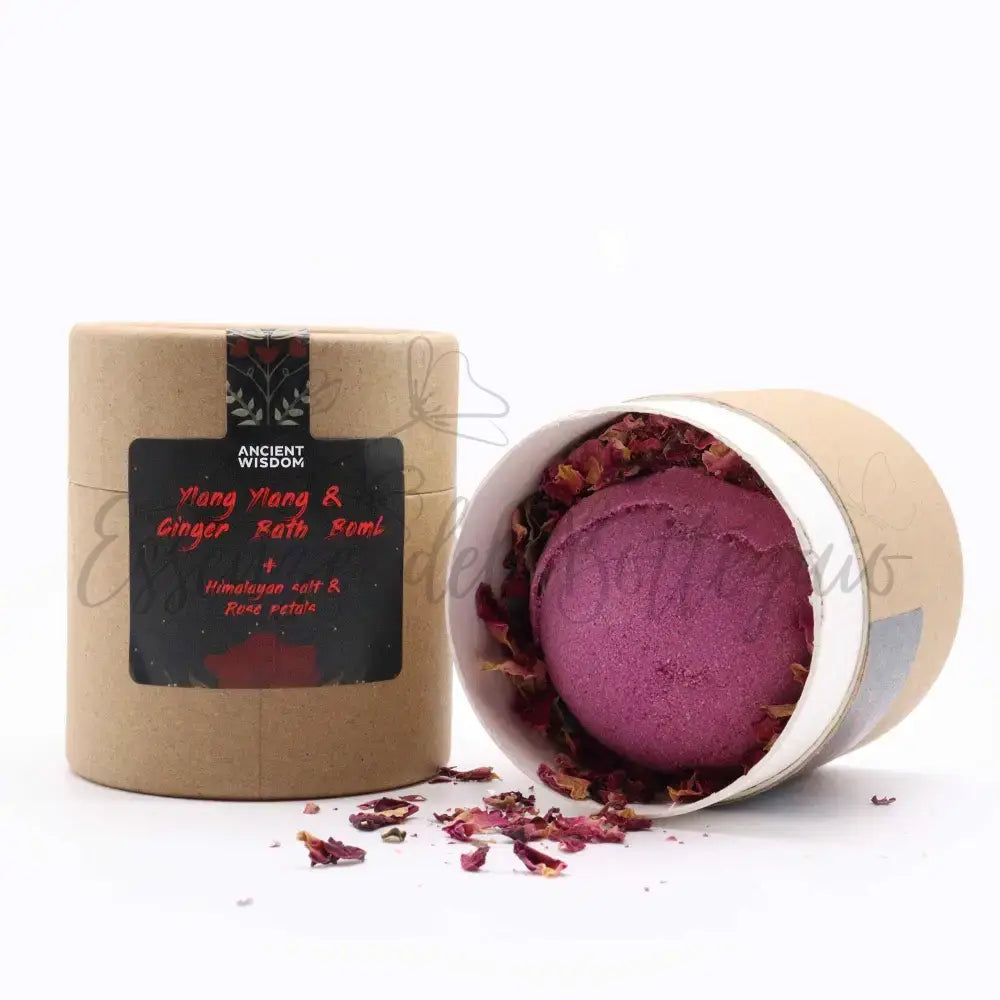 Set di Frizzanti da Bagno - Fuga di Cupido - Aromatherapy Set: Bath Bomb Himalayan Baths Salt and Flowers