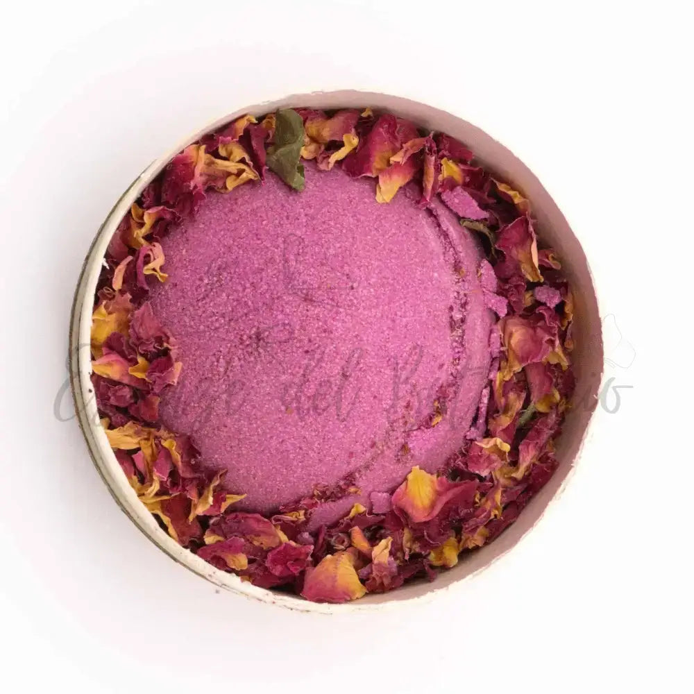 Set di Frizzanti da Bagno - Fuga di Cupido - Aromatherapy Set: Bath Bomb Himalayan Baths Salt and Flowers
