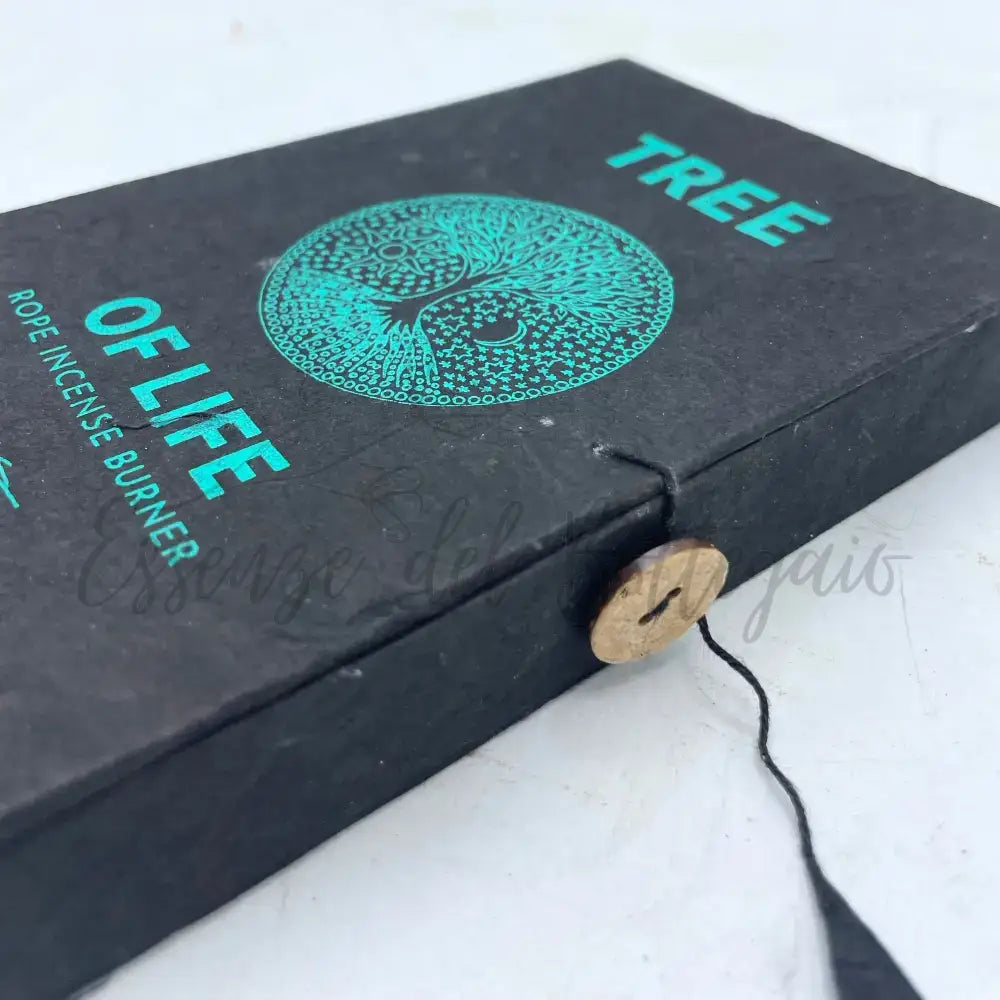 Set Incensi a Corda e Supporto - Albero della Vita - Rope Incense Set with Holder