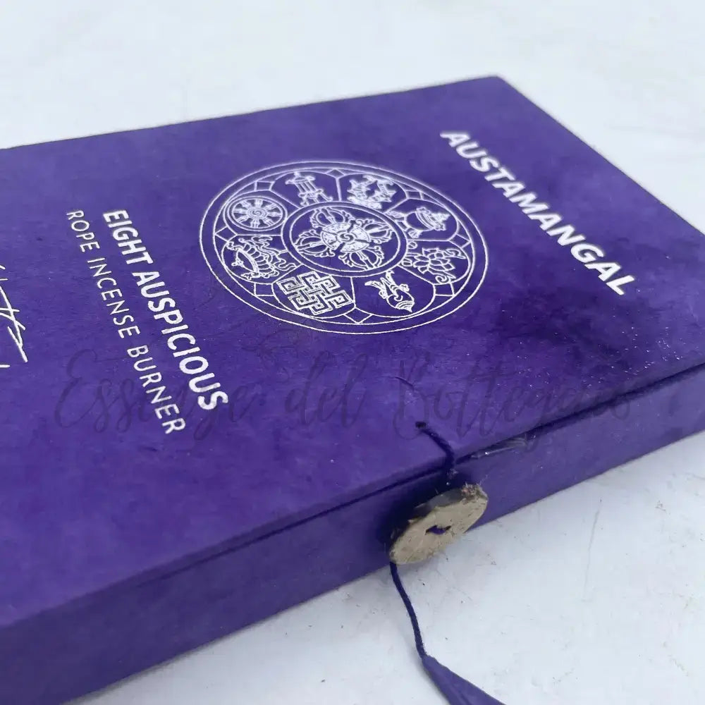 Set Incensi a Corda e Supporto - Astamangal - Rope Incense Set with Holder