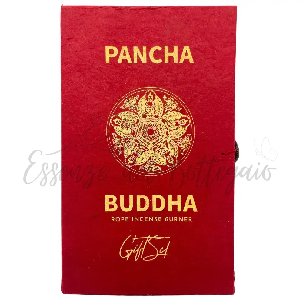 Set Incensi a Corda e Supporto - Pancha Buddha - Rope Incense Set with Holder
