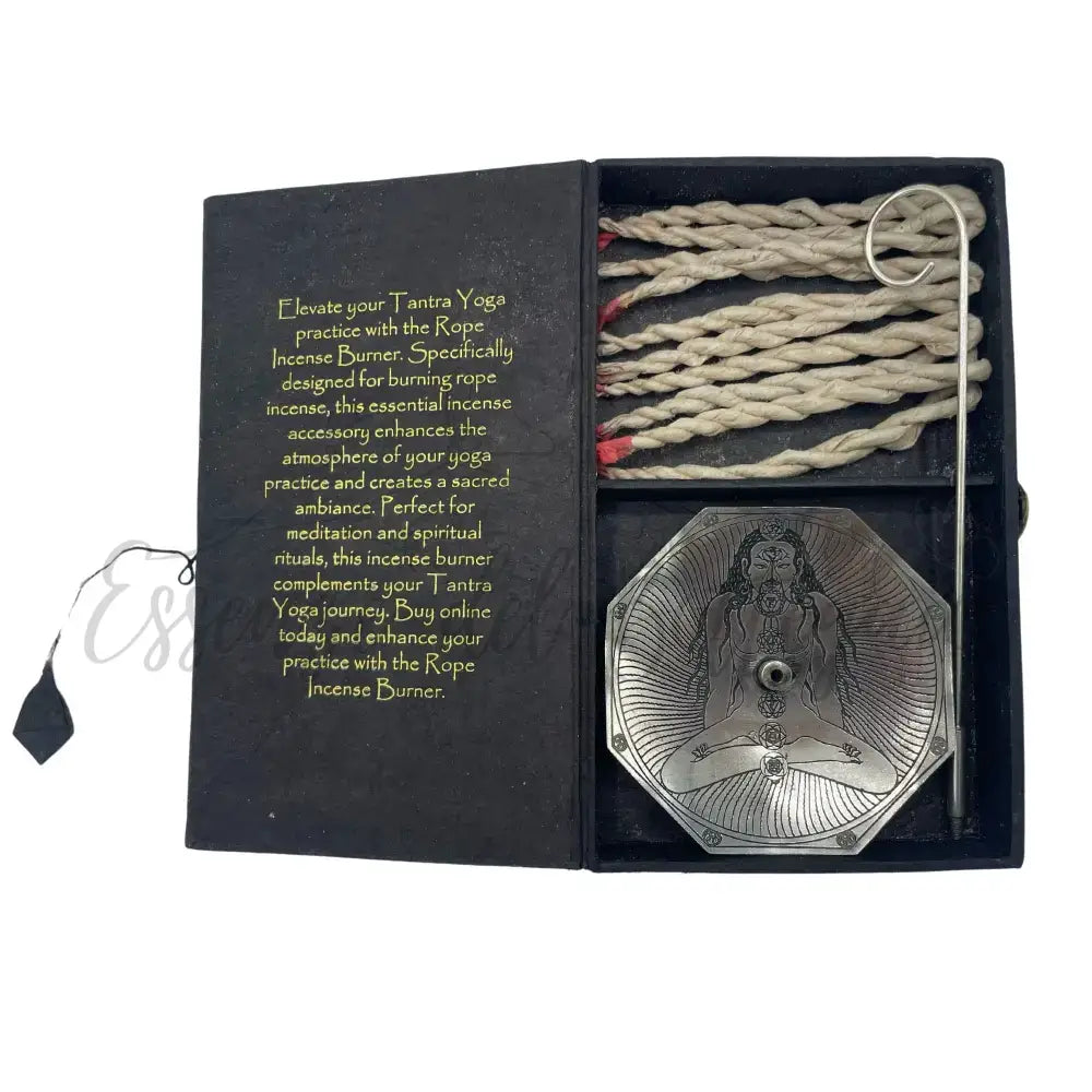Set Incensi a Corda e Supporto - Sette Chakra - Rope Incense Set with Holder