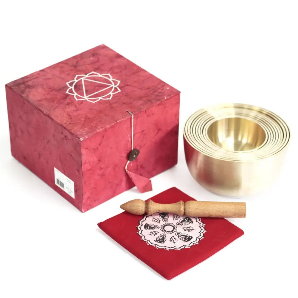 Set of 10 Bell Metal Bowls - Tibetan Singing Bowl Sets