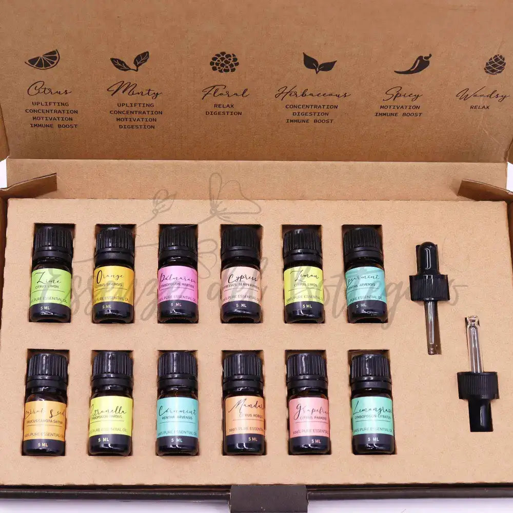 Set Oli Essenziali - Estate - Aromatherapy Essential Oil Set