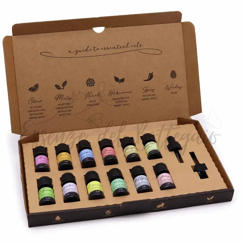 Set Oli Essenziali - Primavera - Aromatherapy Essential Oil Set