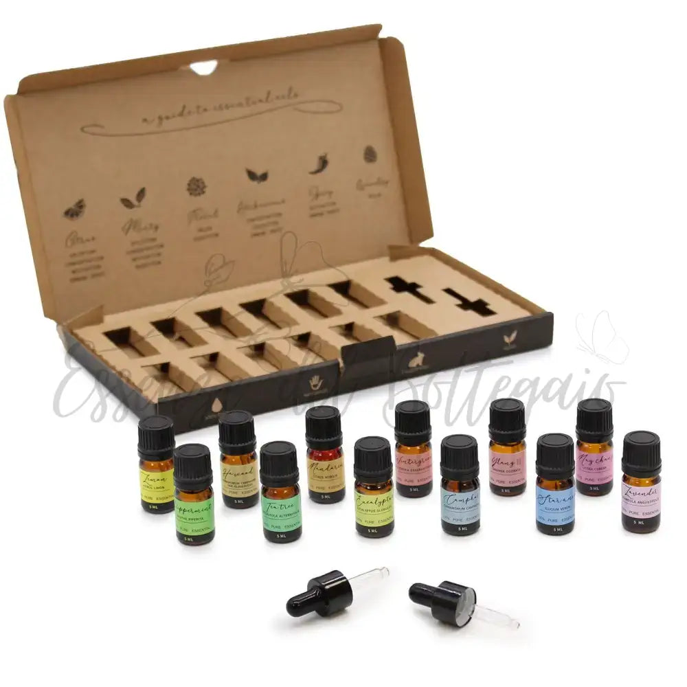 Set Oli Essenziali - Starter Pack - Aromatherapy Essential Oil Set - Starter Pack
