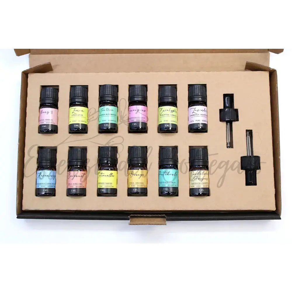 Set Oli Essenziali - Top 12 - Aromatherapy Essential Oil Set