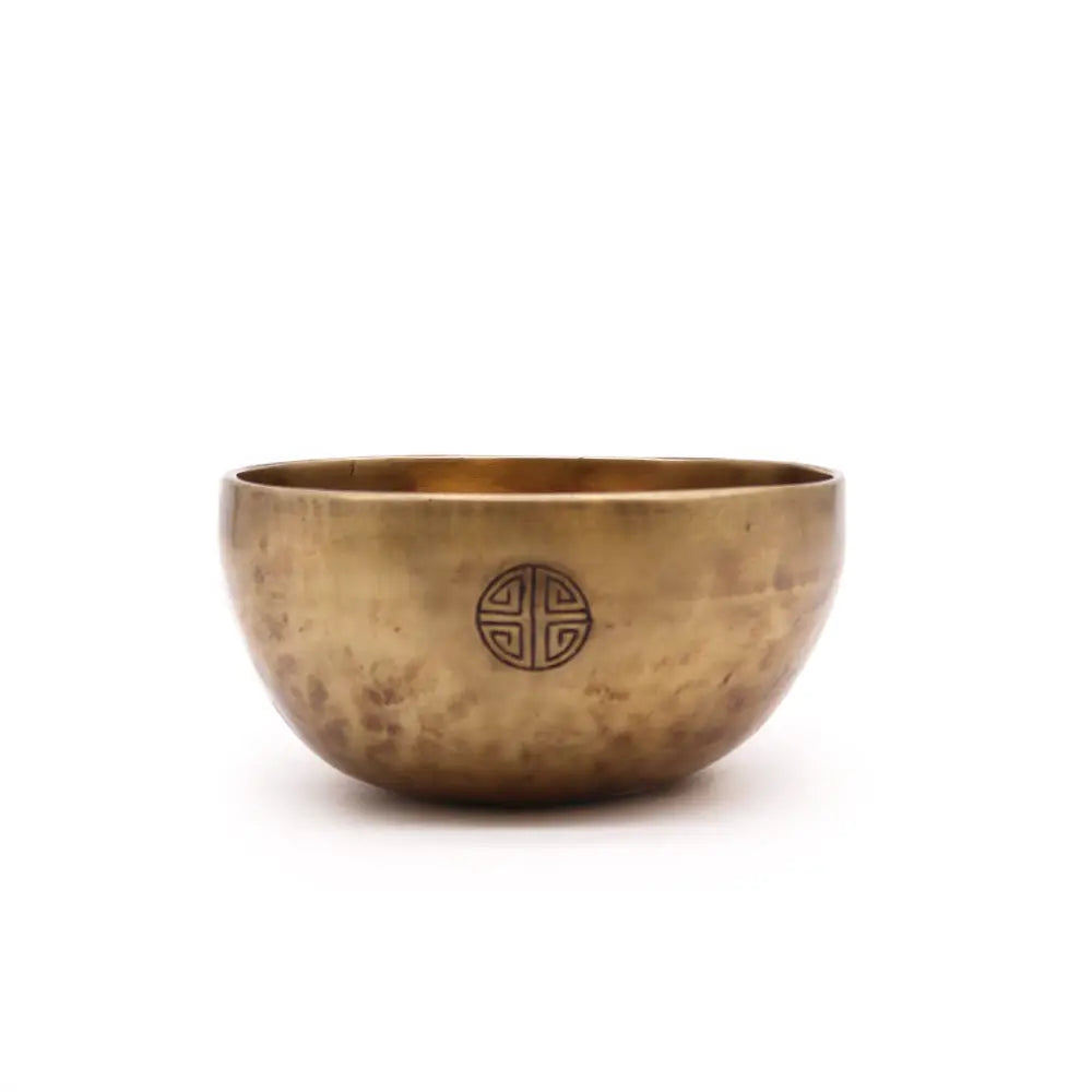 Small Nepalese Moon Bowl - (approx 550g) - 13cm - Tibetan Singing Bowls