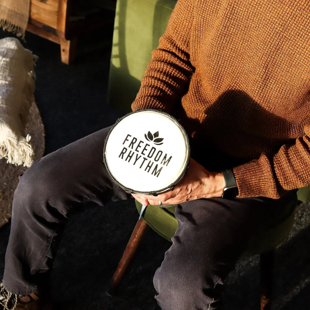 Small Pro Djembe Drum - Freedom Rhythm (high) - Small 30cm - Djembe & Shamanic Drums