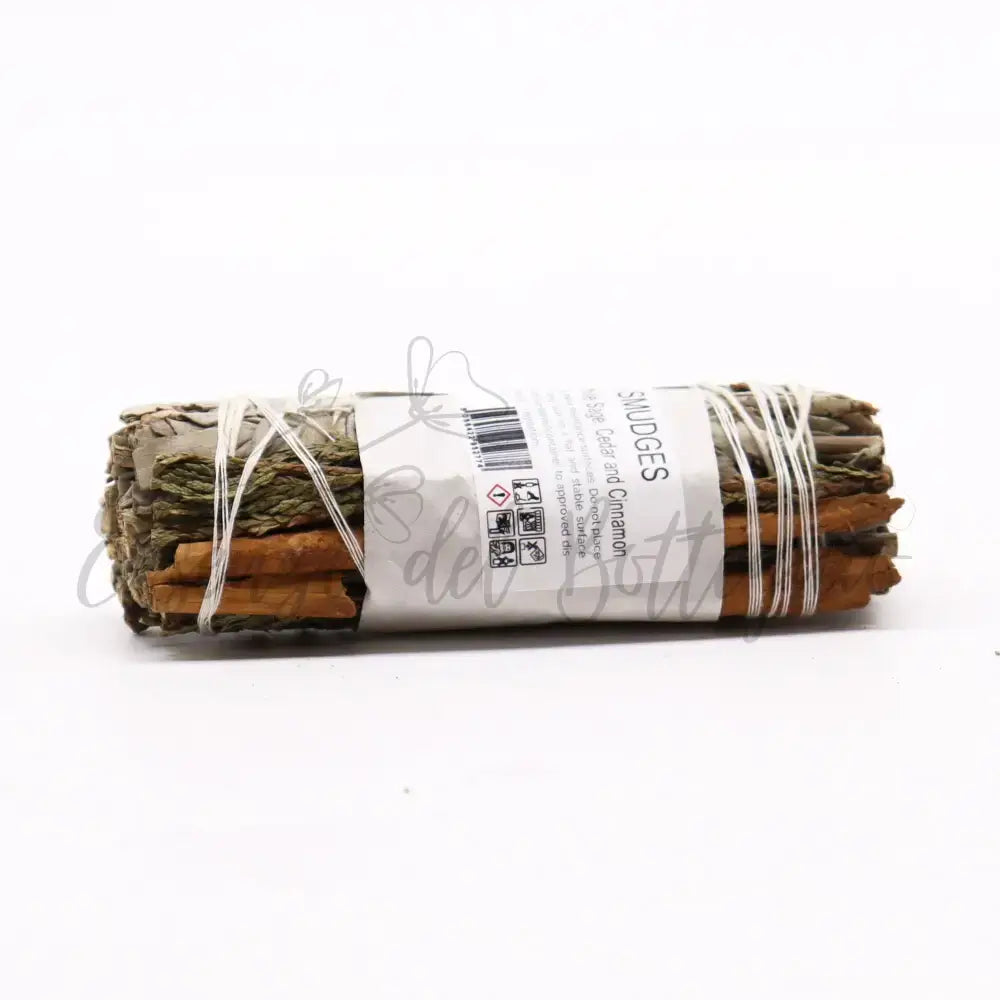 Smudge Stick - Salvia Bianca Cedro e Cannella - Smudge Sticks - individually wrapped