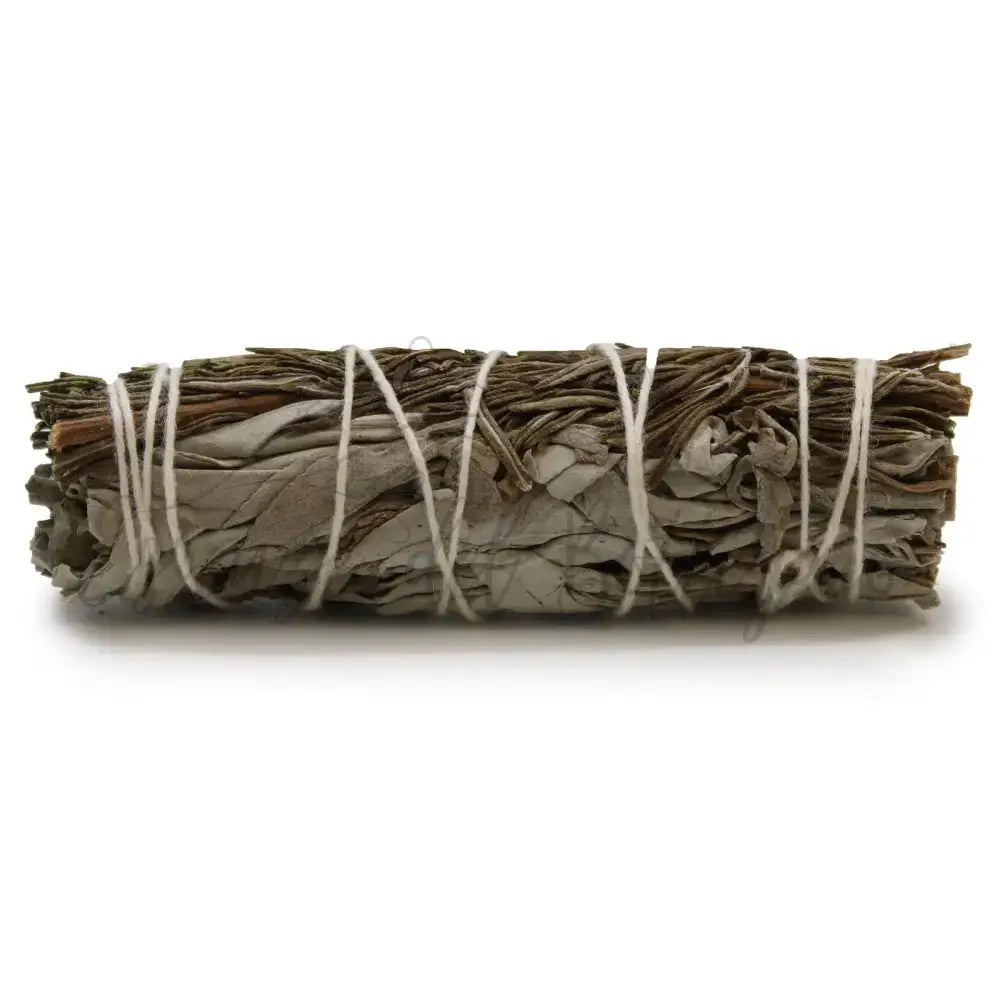 Smudge Stick - Salvia Bianca e Rosmarino 10cm - Smudge Sticks - individually wrapped