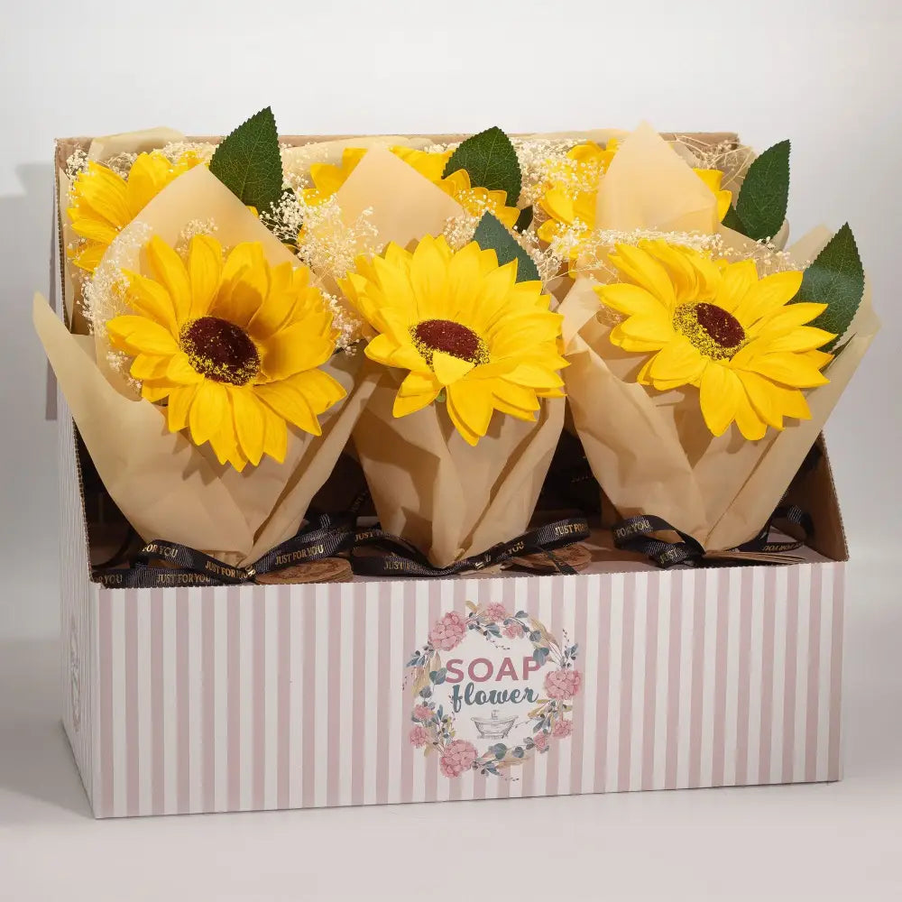 Fiori di sapone - Girasole - Ready to Retail Soap Flowers