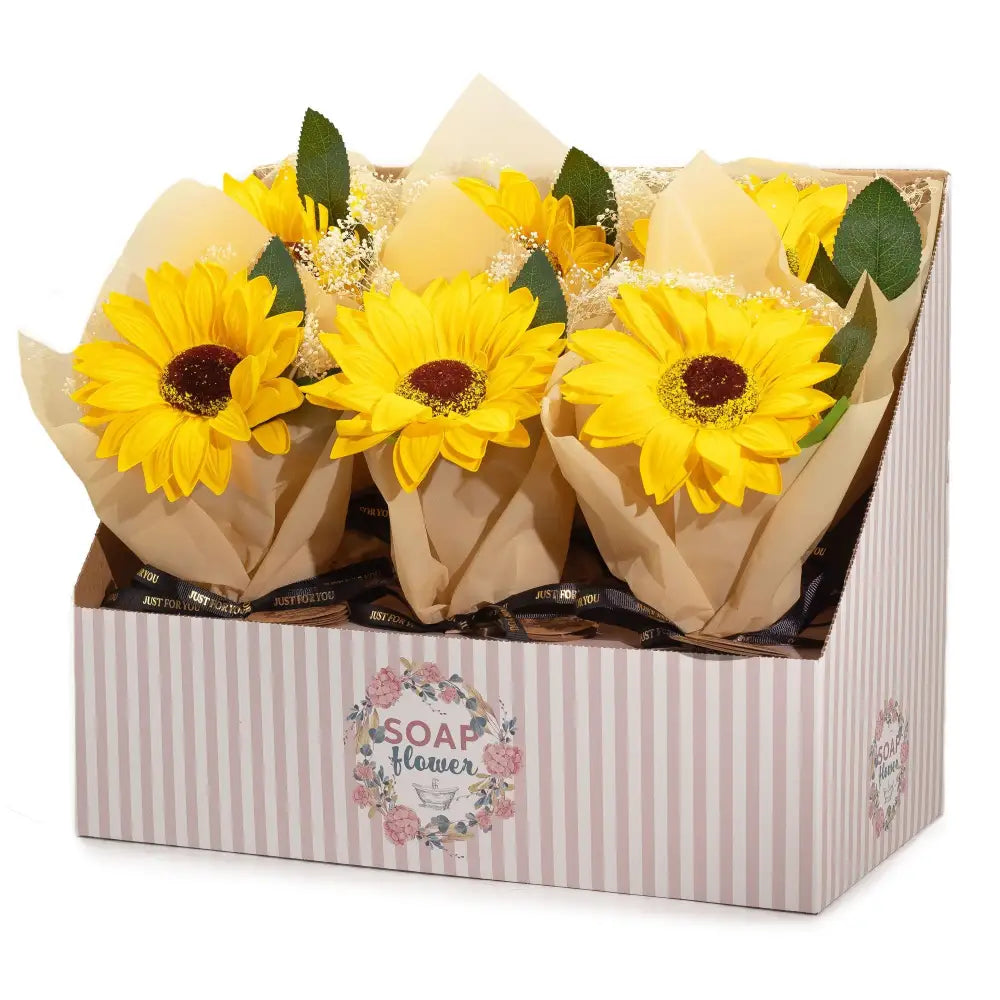 Fiori di sapone - Girasole - Ready to Retail Soap Flowers