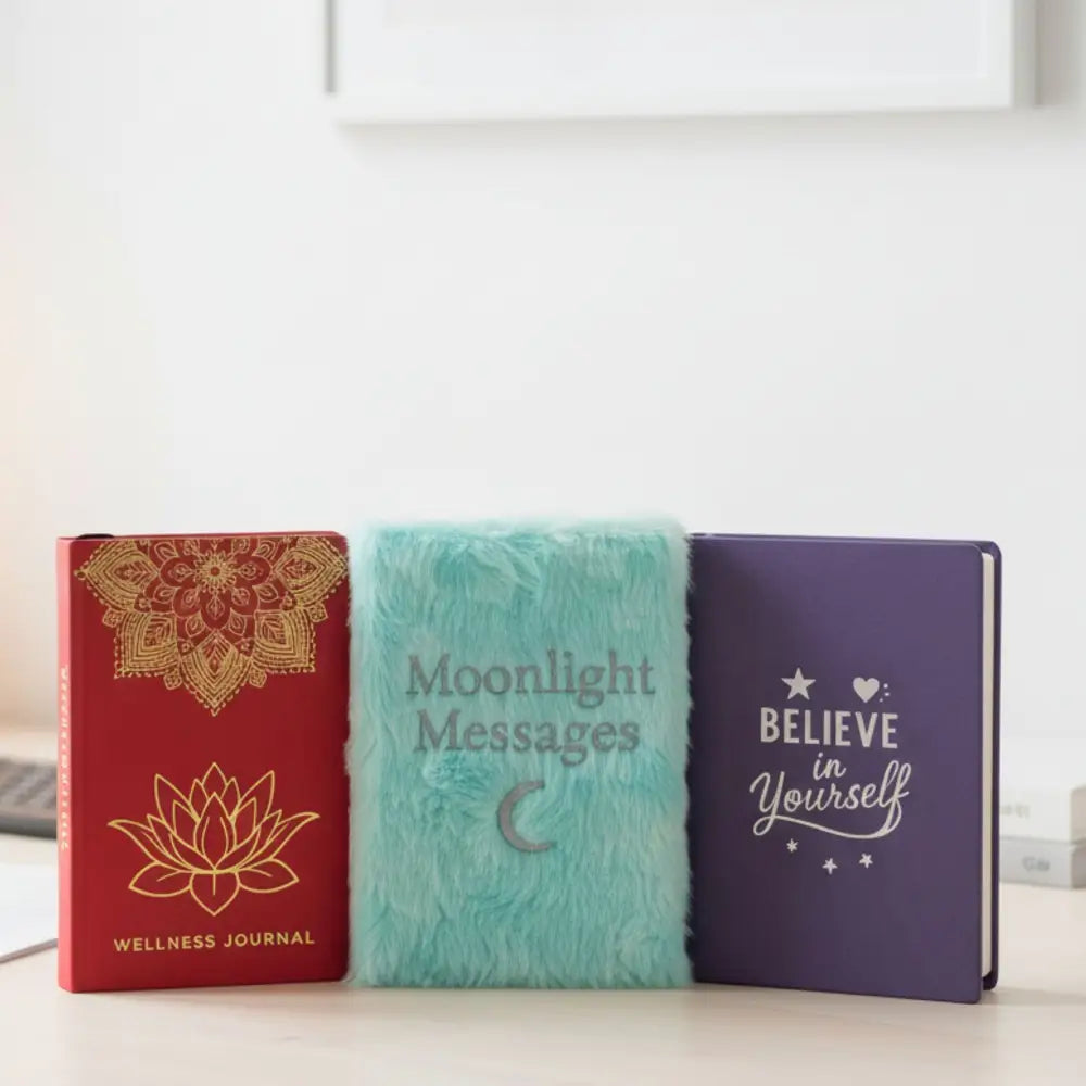 Soft Book Dream Journal - 80 pages - Moonlight Messages - Wellness & Gratitude Notebooks
