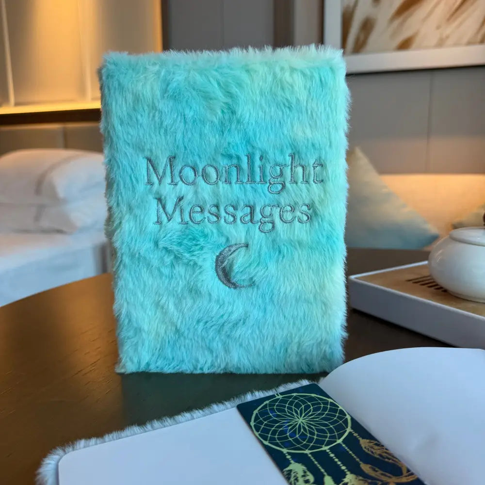 Soft Book Dream Journal - 80 pages - Moonlight Messages - Wellness & Gratitude Notebooks
