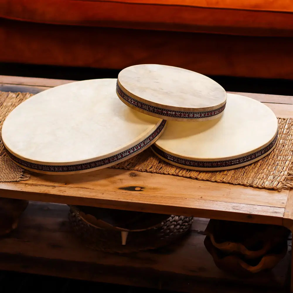 Tamburo Oceanico per Guarigione Sonora – 30 cm - Djembe & Shamanic Drums