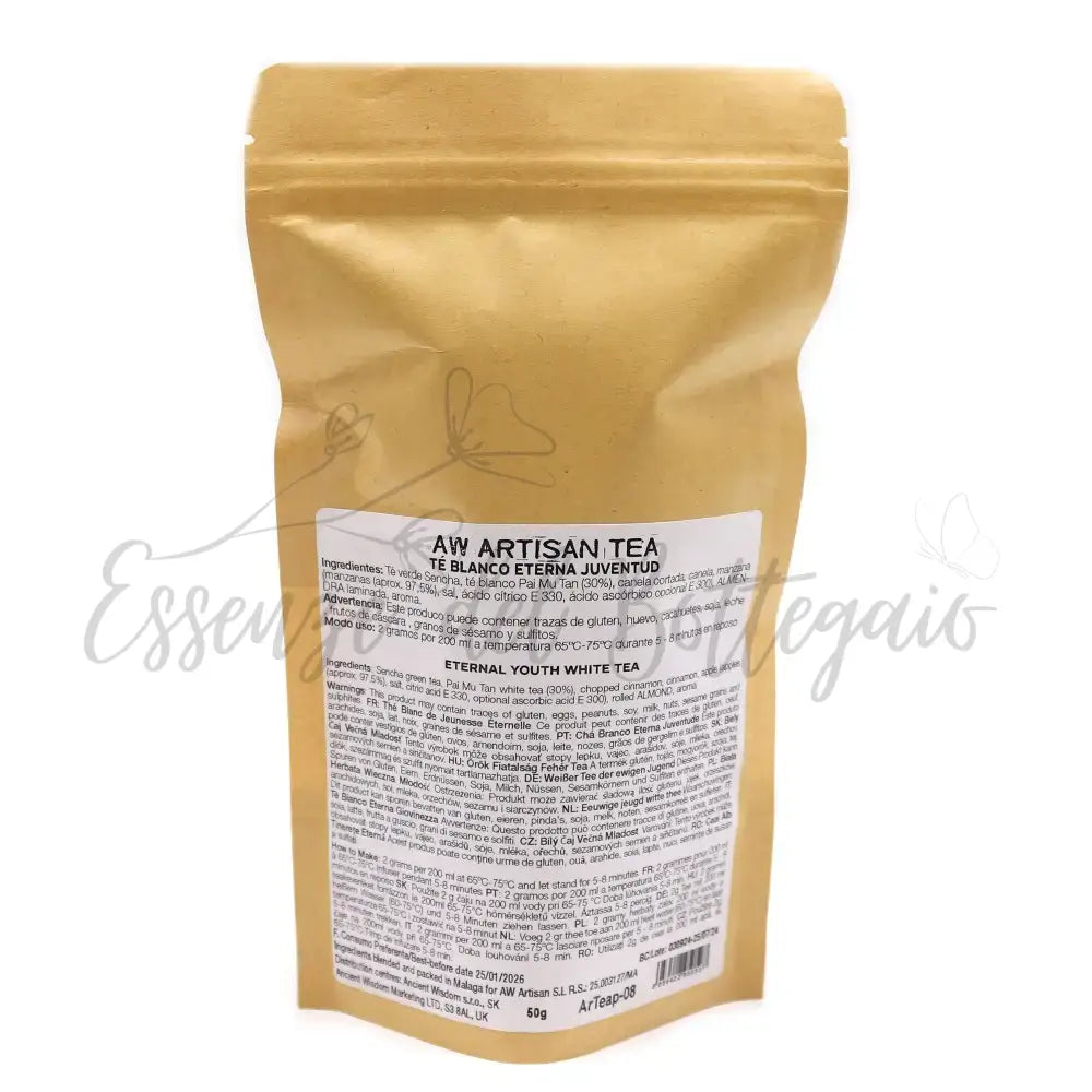Tè Bianco Eterna Giovinezza 50gr - Artisan Tea - 50g Bag
