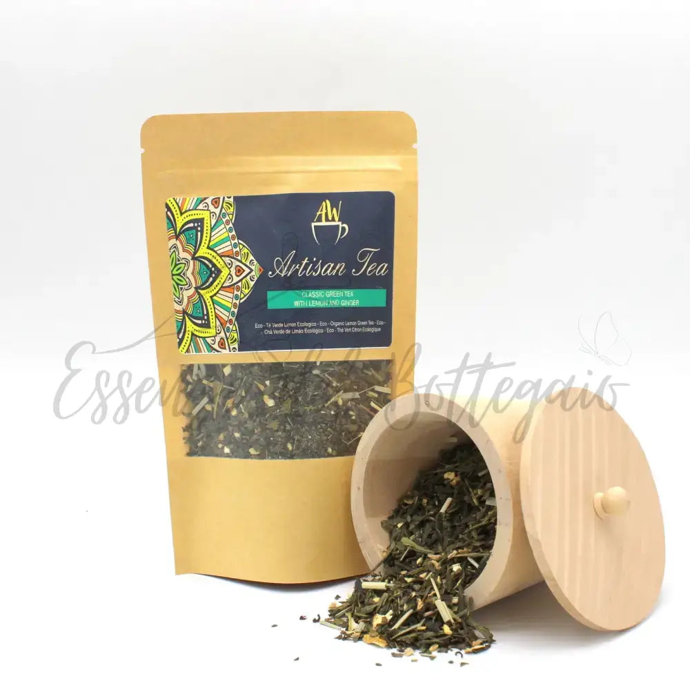 Tè Verde al Limone e Zenzero Bio 50gr - Artisan Tea Blends 50g