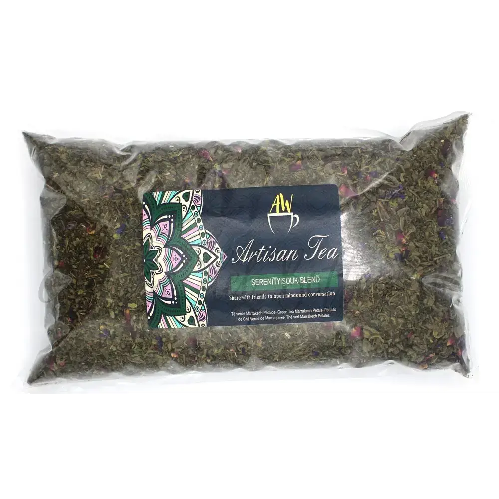 Tè verde Marrakech e Petali 1 Kg - Artisan Tea 1kg