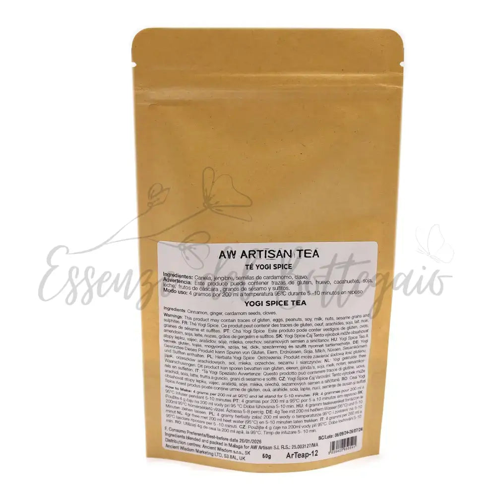 Té Yogi Speziato 50gr - Artisan Tea - 50g Bag