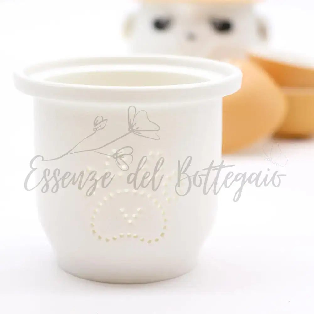 Teiera & 3 Tazze - Panda - Arancione - Herbal Teapot Set