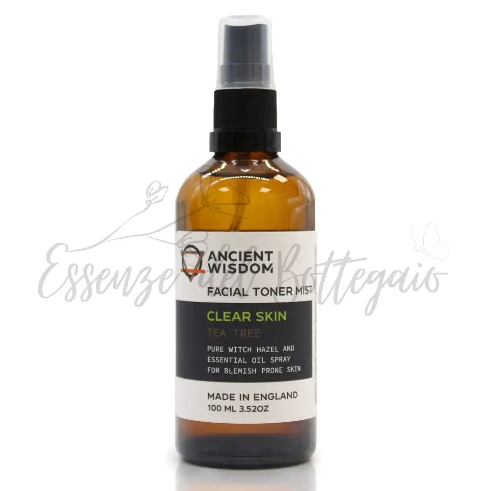 Tonico viso Amamelide e Tea Tree 100ml - Facial Toner Mist