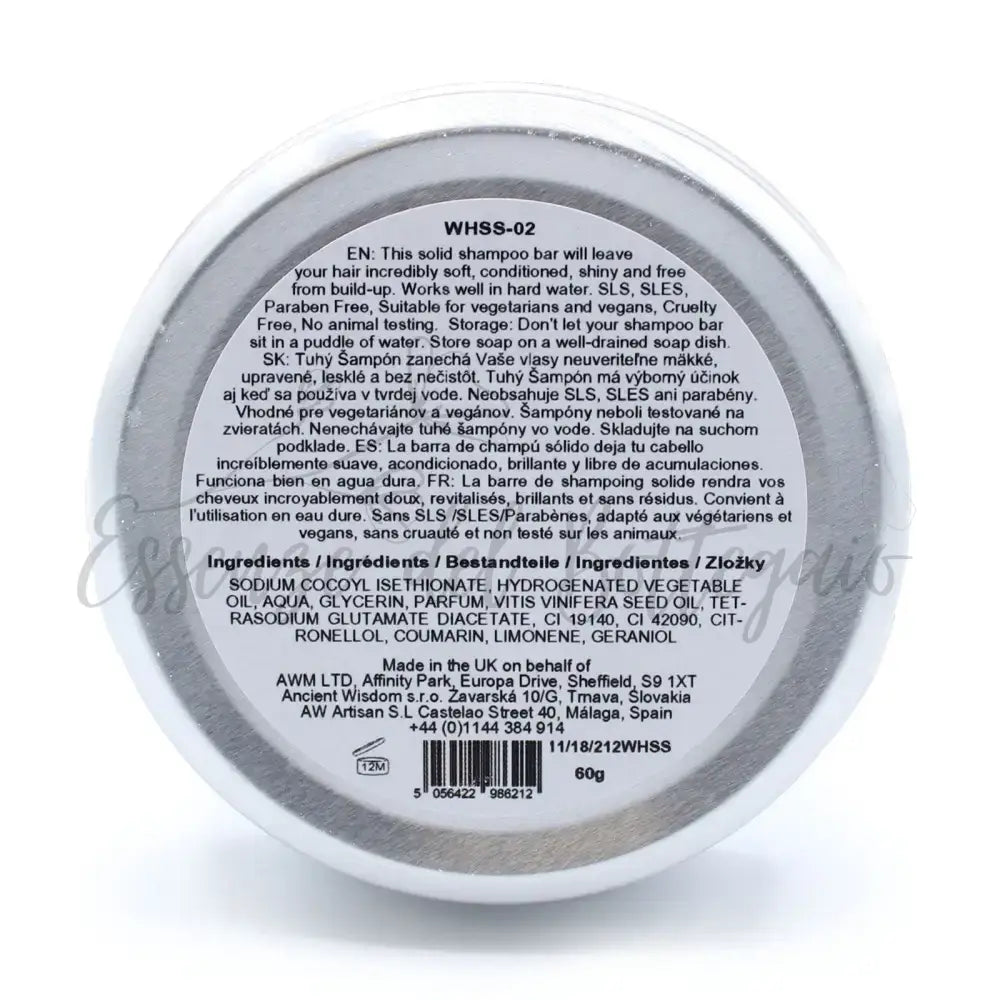 Wild Hare Shampoo Solido 60g - Aloe Vera - Wild Hare Solid Shampoo - 60g