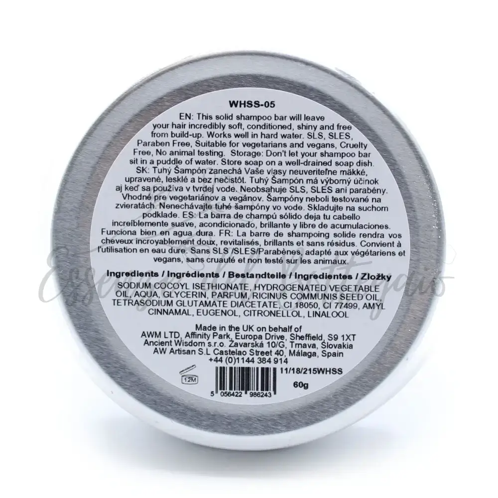 Wild Hare Shampoo Solido 60g - Ciliegia - Wild Hare Solid Shampoo - 60g